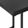 Accent Table, C - Shaped, Modern, Versatile Use - Black - Image 6