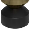 Miller - Side Table - Black / Brass - Image 4