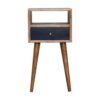 Mini Hand Painted Nightstand - Navy - Image 2