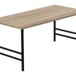 Table, Rectangular, Contemporary And Stylish - Taupe