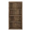 Bookshelf, Bookcase, Etagere, 5 Tier, For Office, Contemporary & Modern - Brown - Image 2
