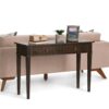 Carlton - Console Sofa Table - Dark Tobacco Brown - Image 5
