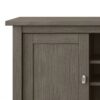 Warm Shaker - TV Media Stand - Farmhouse Gray - Image 6