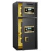 Large Double Door Coin Operated Safe, Digital Security Safe With Fireproof And Waterproof Bag, 7.0 Cubic Feet Safe Box With Hidden Code Function For Home, Office And Hotel - Black - Image 5