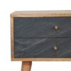 Slade - Bedside Table - Stone Gray - Image 5