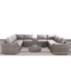12 Piece Patio Seating Group With Cushions - Gray Mix - Image 5