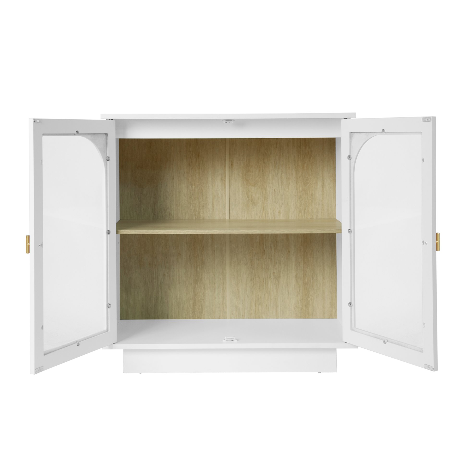Storage Cabinet With Door For Living Room, Dining Room, Study - White - Image 11