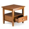 Warm Shaker - End Table - Light Golden Brown - Image 2
