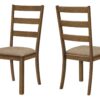Dining Chair, Side, Upholstered For Dining Room, Transitional (Set of 2) - Beige - Image 15