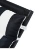 Outdoor Lounge Chairs (Set of 2), Cushion Replacement Patio Funiture Seat Cushion Chaise Lounge Cushion - Black / White - Image 9