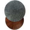 Drake - 2 Piece Nesting Table - Antique Nickel / Antique Copper - Image 8