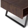 Lowry - Coffee Table - Distressed Charcoal Brown - Image 7
