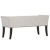 Welburn - Upholstered Bench - Cream - Image 8