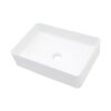 Rectangular Modern Vessel Bathroom Sink - White - Image 8
