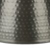 Drum Accent Side Table, Contemporary & Modern - Silver - Image 3