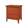 3 Drawer Nightstand - Oak - Image 3