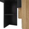 Nesting Coffee Tables Farmhouse, Rectangle Coffee Table Living Room Sofa Side Table For Living Room (Set of 2) - Black - Image 10