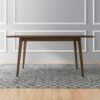 Levi - Modern Style Rectangular Dining Kitchen Table - Brown - Image 4