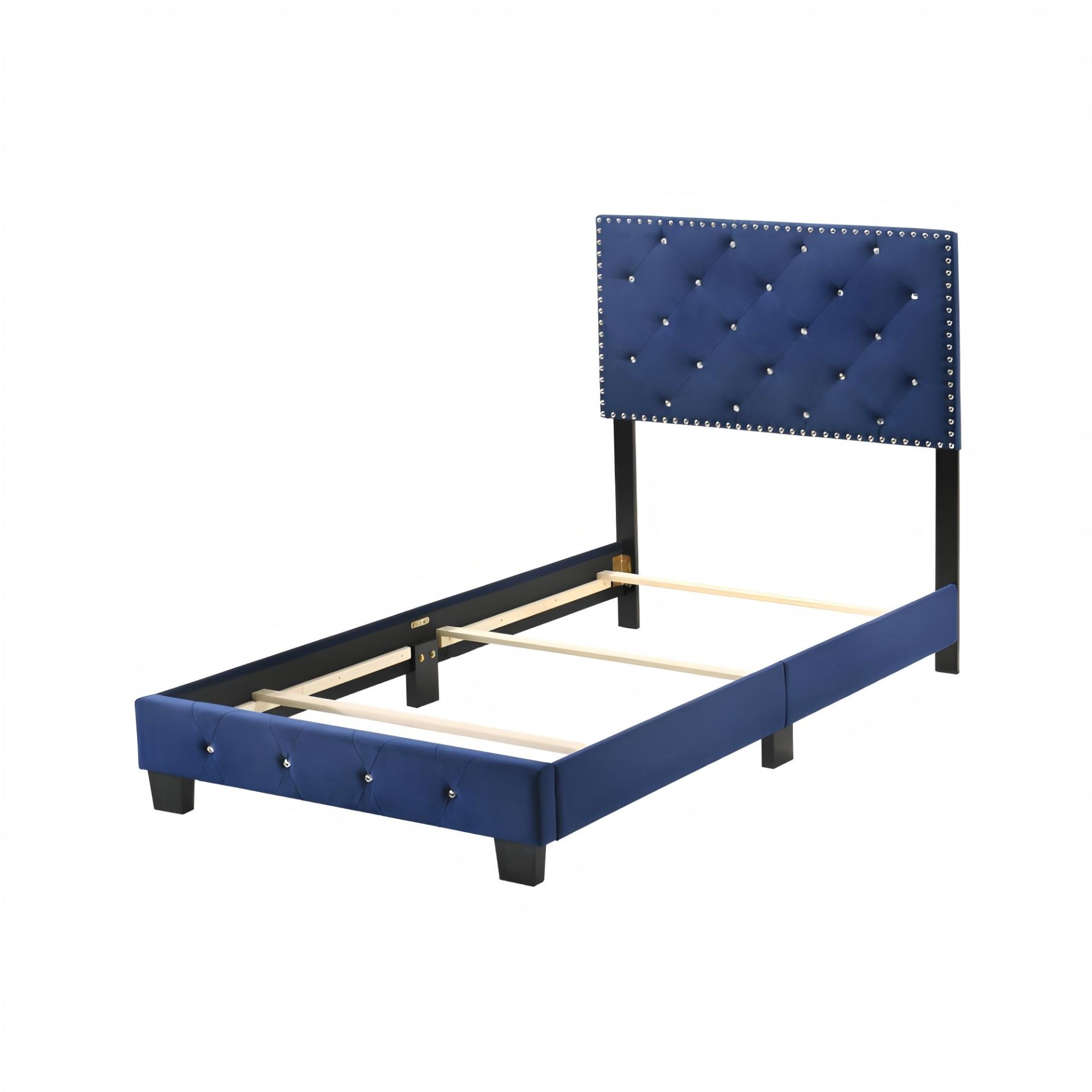Suffolk - Twin Bed - Navy Blue - Image 4