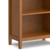 Warm Shaker - 5 Shelf Bookcase, Handcrafted - Brown - Image 9