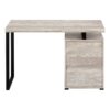 Computer Desk For Home Office, Laptop, Left, Right Set - Up, Storage Drawers - Taupe - Image 5