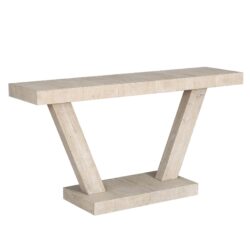 Vintage Distressed Wood Entryway Bench With 2 Tier Storage Cabinet - Rustic Antique Natural