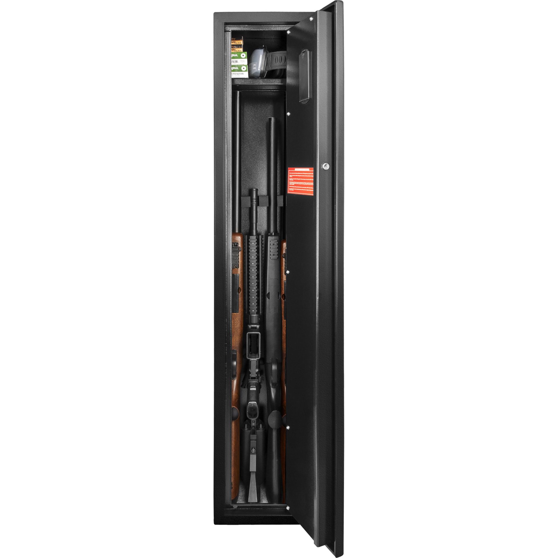 1 83 Cu Ft Biometric Rifle Safe - Black - Image 4