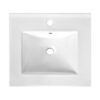Bathroom Vanity With Sink, Soft Close Door, Adjustable Shelf, And Door Mounted Storage Rack - White - Image 18
