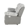 Bruni - Console Reclining Loveseat With Manual Recline - Gray - Image 5