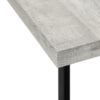 Accent Table, C - Shaped, Contemporary Convenient Design - Gray - Image 6