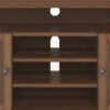 Amherst - TV Media Stand - Rustic Natural Aged Brown - Image 4