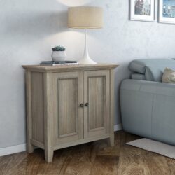 Amherst - Low Storage Cabinet - Distressed Gray