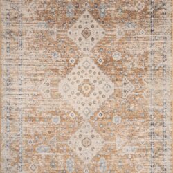 Noble - 2' X 3' Area Rug - Rust