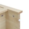 Arched Kitchen Pantry, Modern Farmhouse Wood Kitchen Storage Cabinets, Arched Storage Display Cabinet With Adjustable Shelves, Versatile Cupboard For Kitchen, Dining Room - Natural - Image 21