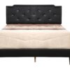 Deb - Full Bed Button Tufted - Black - Image 2