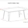 Hunter - Dining Table - Natural - Image 9