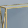 Accent Console Table For Entryway, Contemporary & Modern - Gold - Image 4
