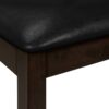 Bench, Rectangular, Dining Room, Hallway, Entryway, Upholstered, Transitional - Black - Image 6