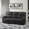 Marshall - Reclining Sofa - Black - Image 5