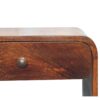 Aspen - Open Bedside Table - Dark Brown - Image 4