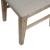Dining Side Chair With Cushioned Seats And Backs (Set of 2) - Cream / Gray - Image 6