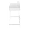 Computer Desk, Home Office, Standing, Storage Shelves, Laptop, Contemporary & Modern - White - Image 3