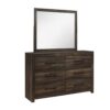Monica - Dresser With Spacious Drawers Bar Handles - Dark Oak - Image 7