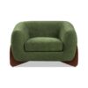 Alpine - Sherpa Arm Chair - Moss Green - Image 3