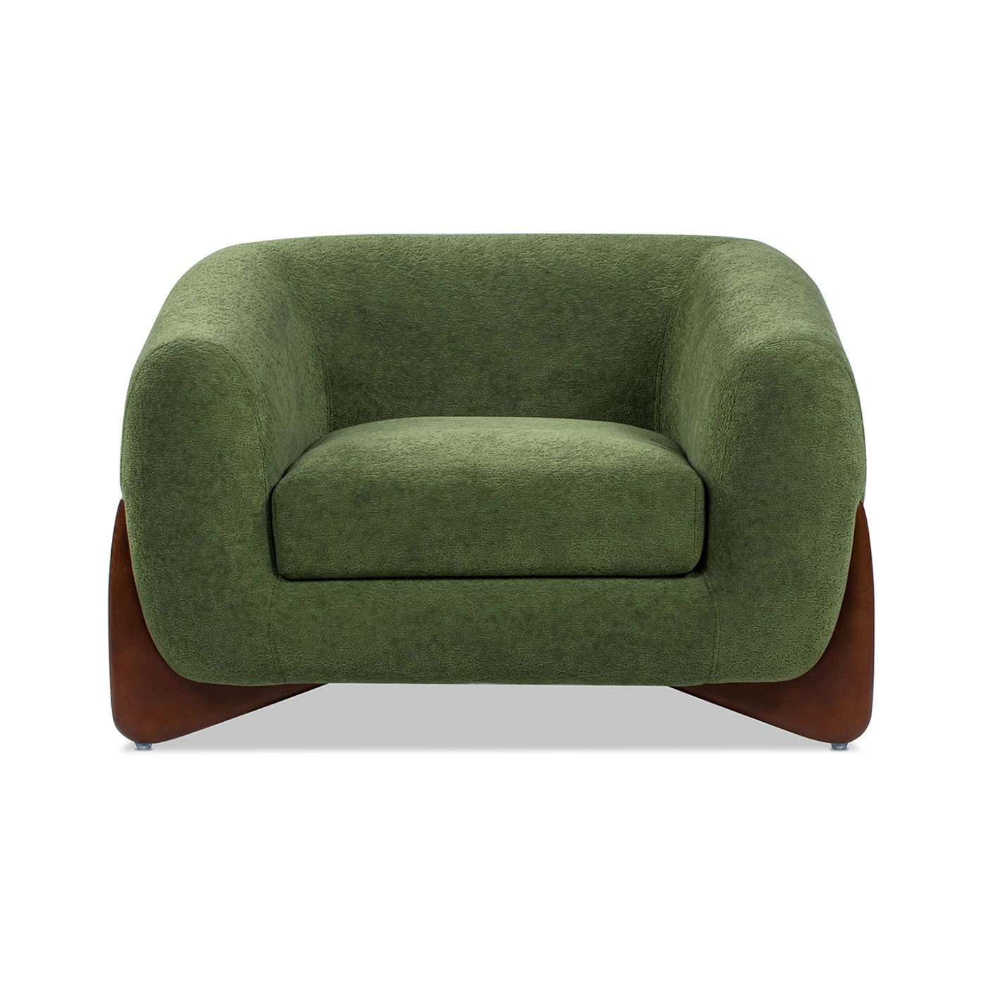 Alpine - Sherpa Arm Chair - Moss Green - Image 3