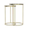 Ashley - 2 Piece Nesting Table - Gold - Image 2