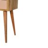 Mini Blush Hand Painted Bedside Table - Blush - Image 8