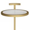 Brook - C Side Table - White / Gold - Image 4