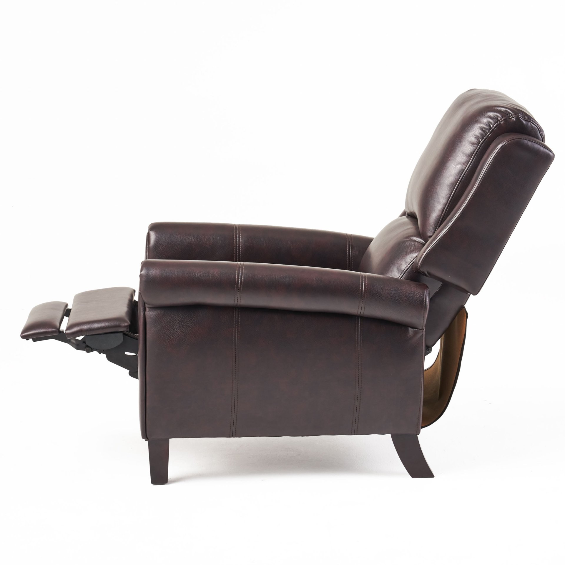 Memphis - Standard Recliner Club Chair - Burgundy - Image 13