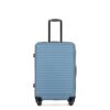 3 Piece Luggage Sets Lightweight Suitcase With Two Hooks, Spinner Wheels, Tsa Lock, (20/24/28) - Blue - Image 15